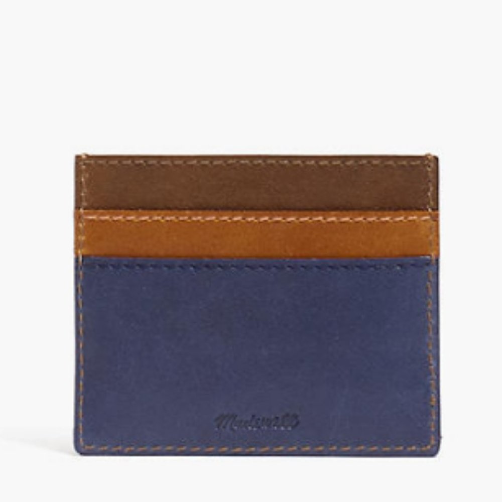 NWT Madewell Leather Card Case